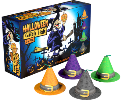 Lesli Witch Hats - Fontänen Hexenhüte Halloween Lesli Witch Hats - Fontänen Hexenhüte Halloween