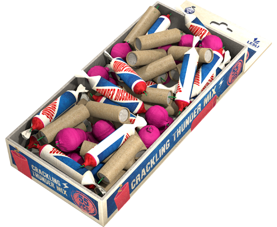 Lesli Crackling Thunder Mix - 55er Packung Lesli Crackling Thunder Mix - 55er Packung