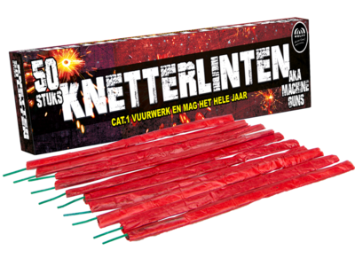 Wolff Vuurwerk Knetterlinten - 50Stk Wolff Vuurwerk Knetterlinten - 50Stk