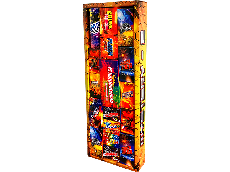 Wolff Vuurwerk Mystery 2 - Jugendsortiment Wolff Vuurwerk Mystery 2 - Jugendsortiment