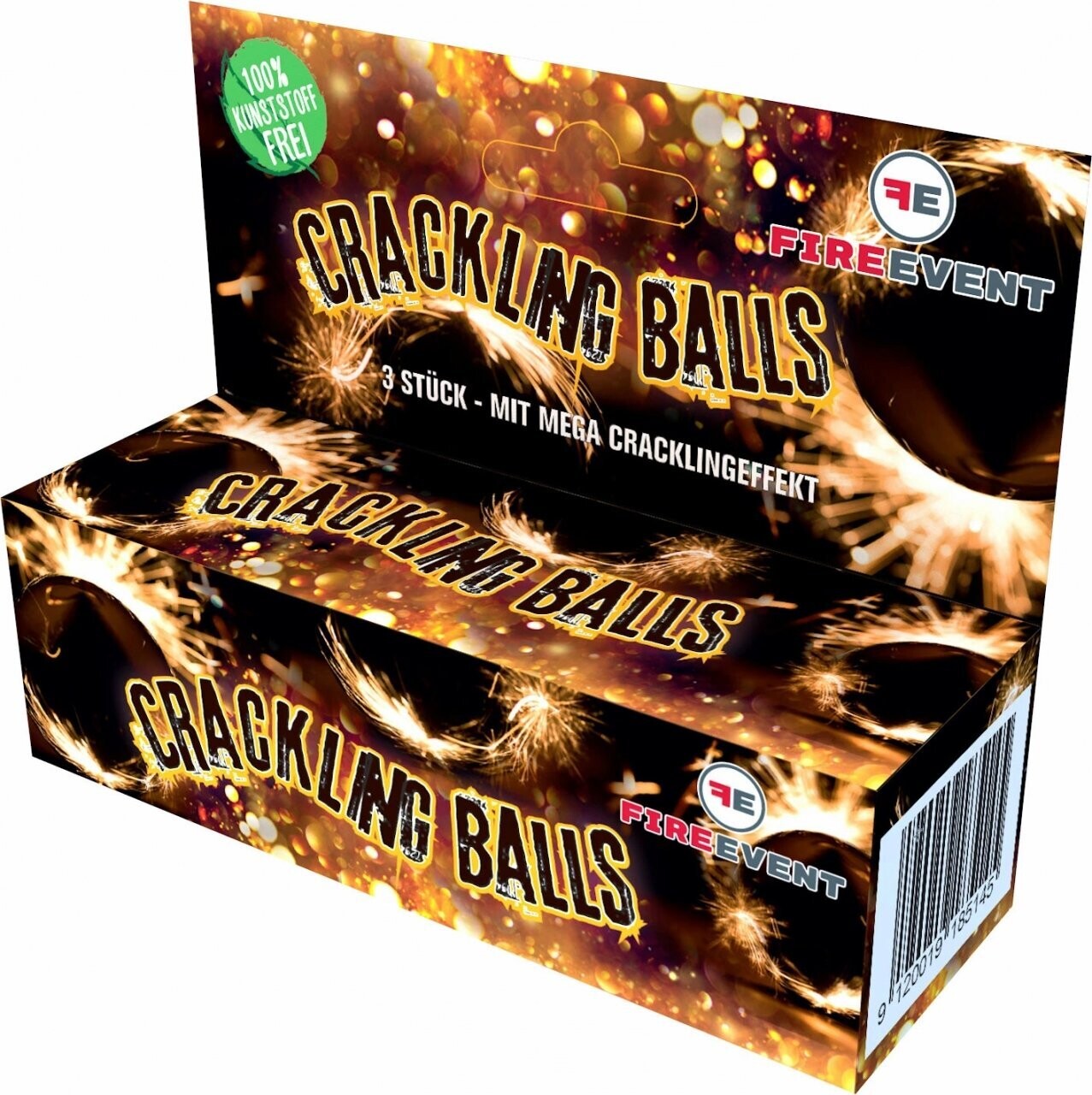 Fireevent Crackling Balls 3er Schachtel Fireevent Crackling Balls 3er Schachtel