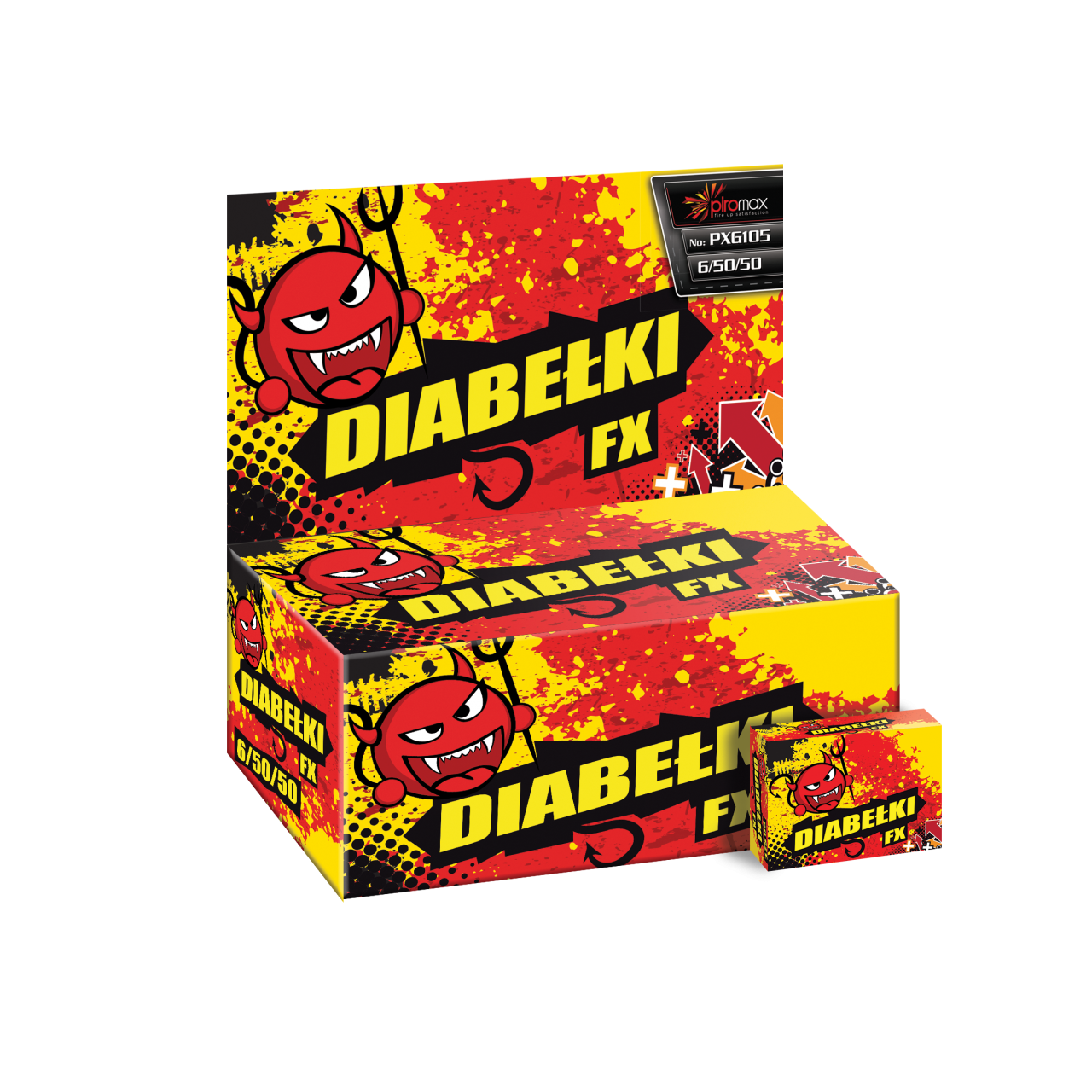 Piromax Diabelki Knallerbsen 50er Packung