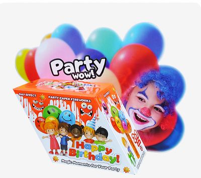JGW PyroShooter Streamers Cake Box JGW PyroShooter Streamers Cake Box
