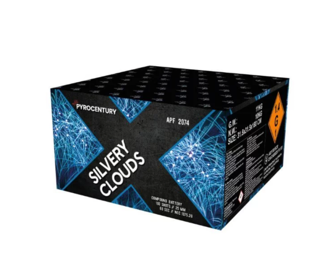 Pyrocentury Silvery Clouds