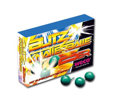Weco Blitz-Knatterbälle 25er