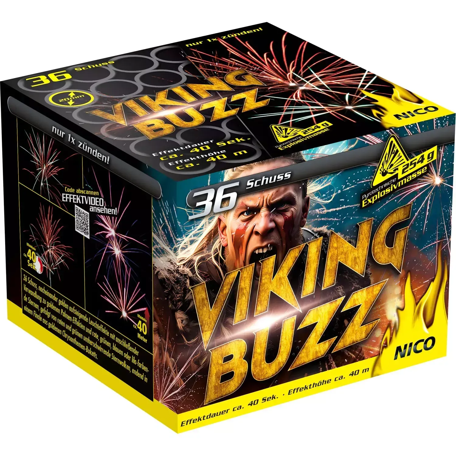 Viking Buzz, 36 Schuss Nico Viking Buzz, 36 Schuss Nico