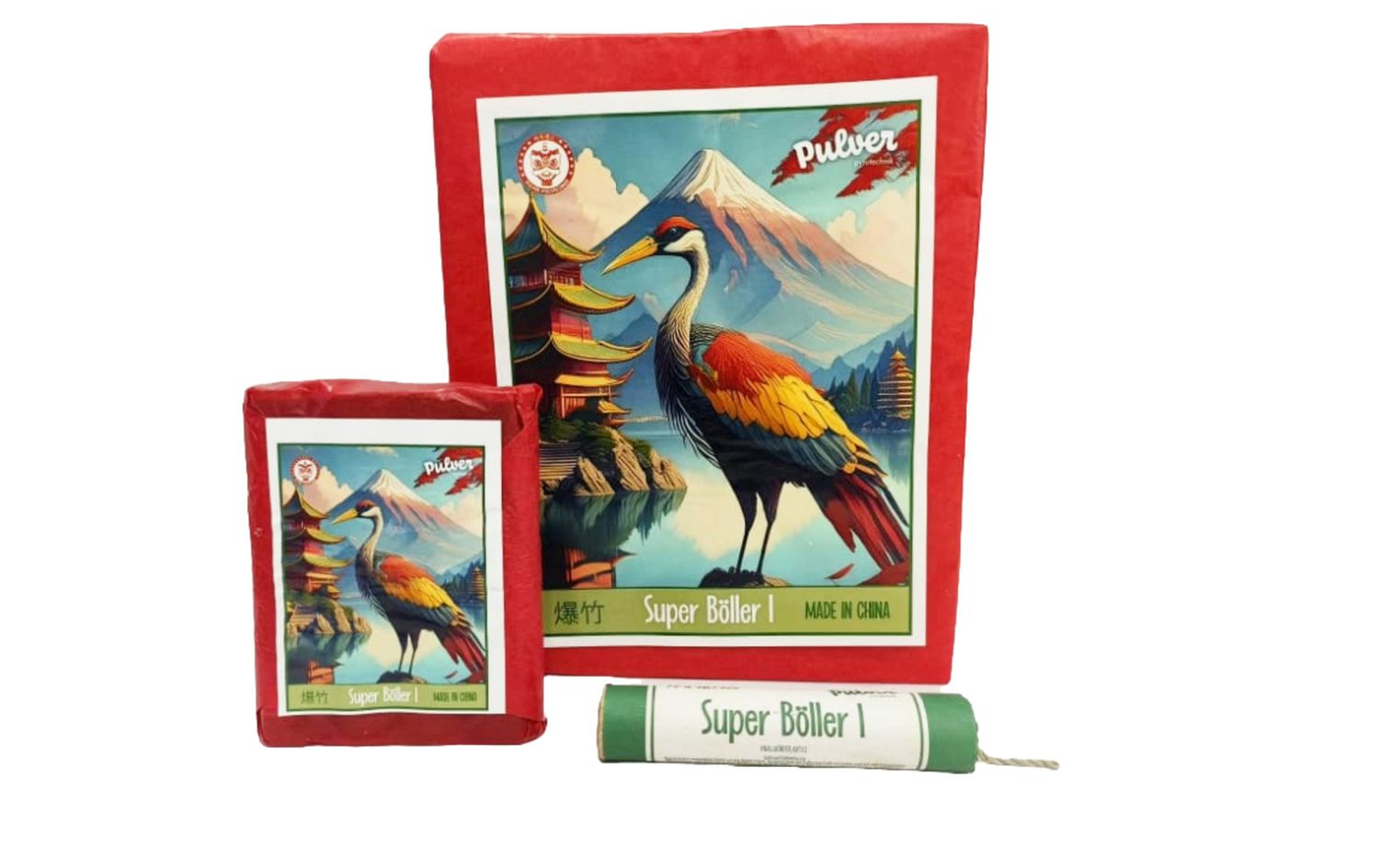 Pulver Pyrotechnik Super Böller I special Limited Edition Bird Design / PP-K-SBI-500-Bird