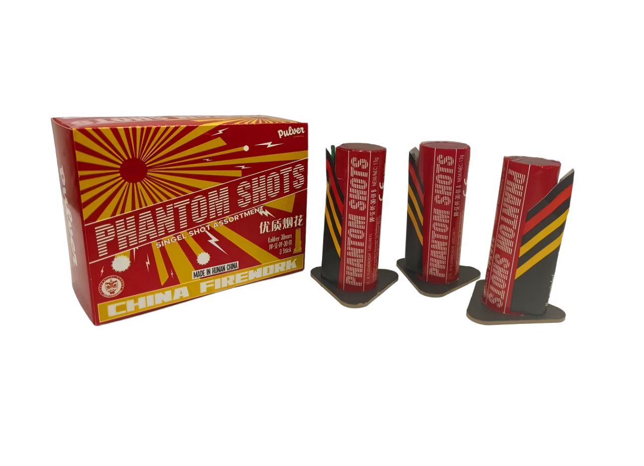 Pulver Pyrotechnik Phantom Shots Pulver Pyrotechnik Phantom Shots