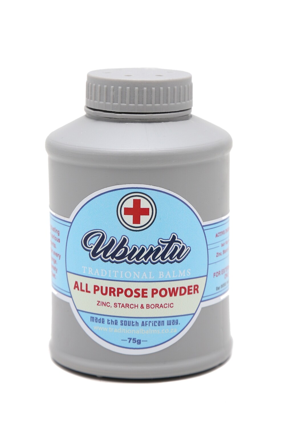 Ubuntu&#39;s All Purpose Powder-Zinc Starch Boracic Powder 75g