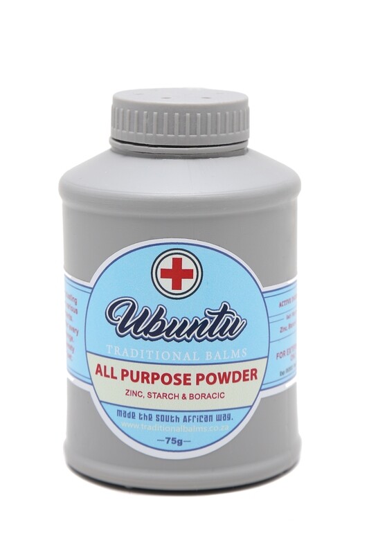 Ubuntu&#39;s All Purpose Powder-Zinc Starch Boracic Powder 75g