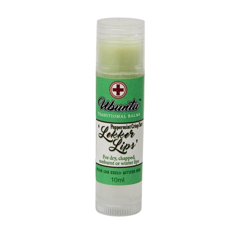 Lekker Lips chapstick Peppermint Crisptart 10ml