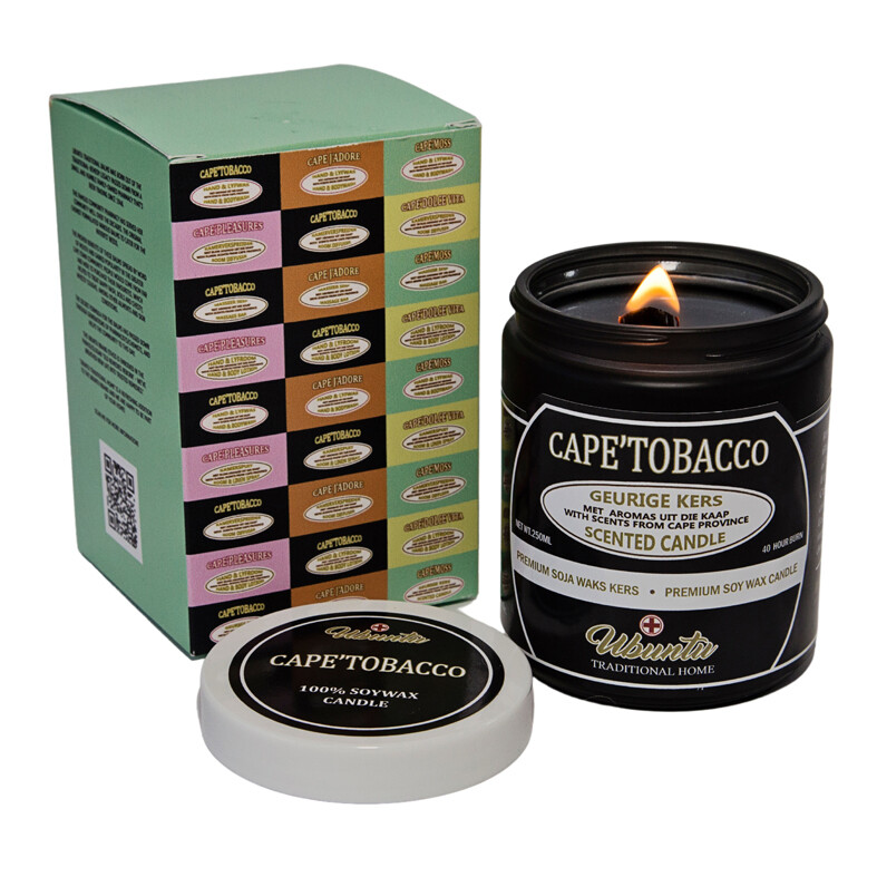 Cape'Tobacco Scented Soywax candle Cape'Tobacco Scented Soywax candle