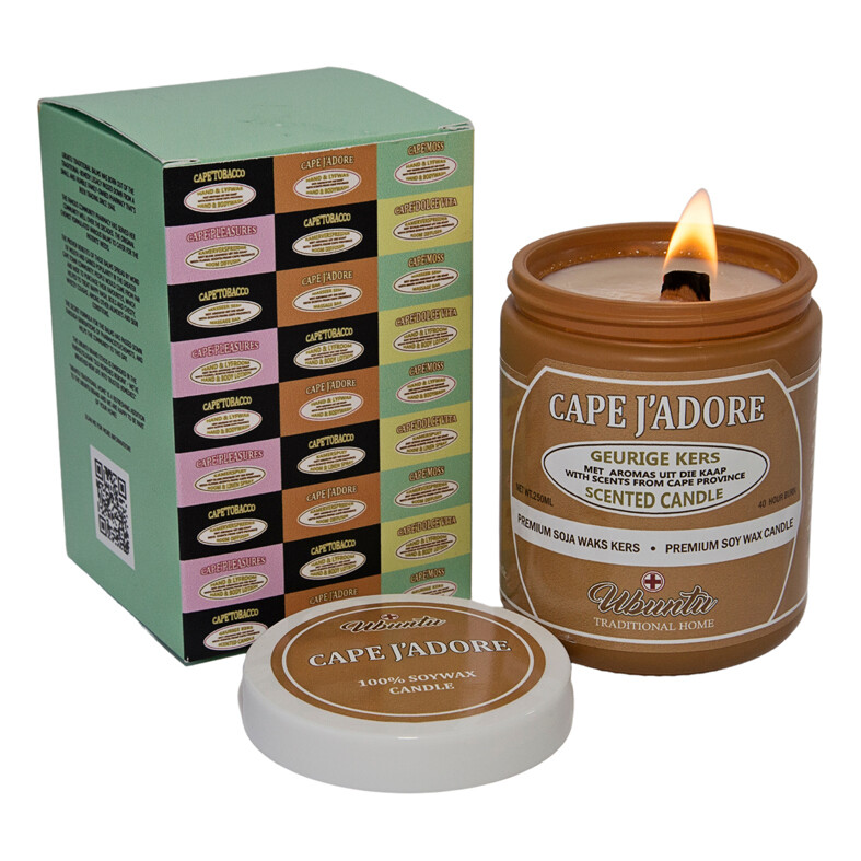 Cape J&#39;Adore Scented Soywax Candle