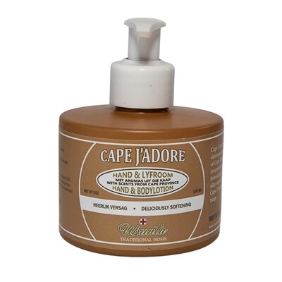 Cape J&#39;Adore Hand &amp; Body Lotion