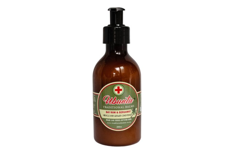 Ubuntu Bergamot &amp; Bayrum Miracle Hair Grower Conditioner 200ml