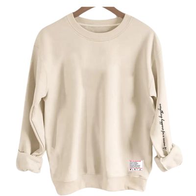 "Everything happens for a reason" Sweater