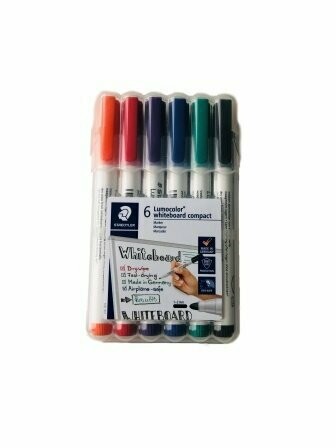 6er-Set Whiteboard-Marker (1-2 mm) 6er-Set Whiteboard-Marker (1-2 mm)