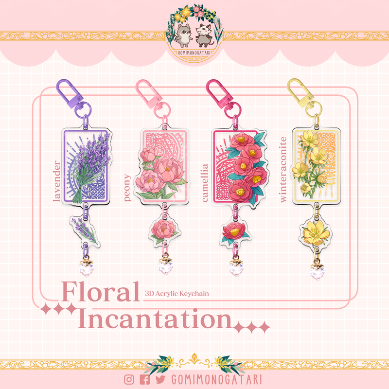 Flower Incantation Charm