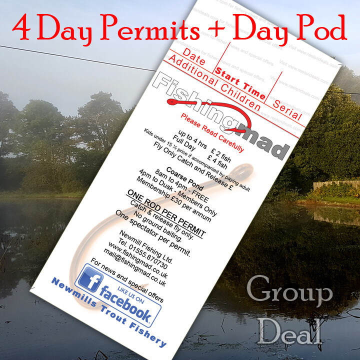 4x Day Permits + Day Shelter