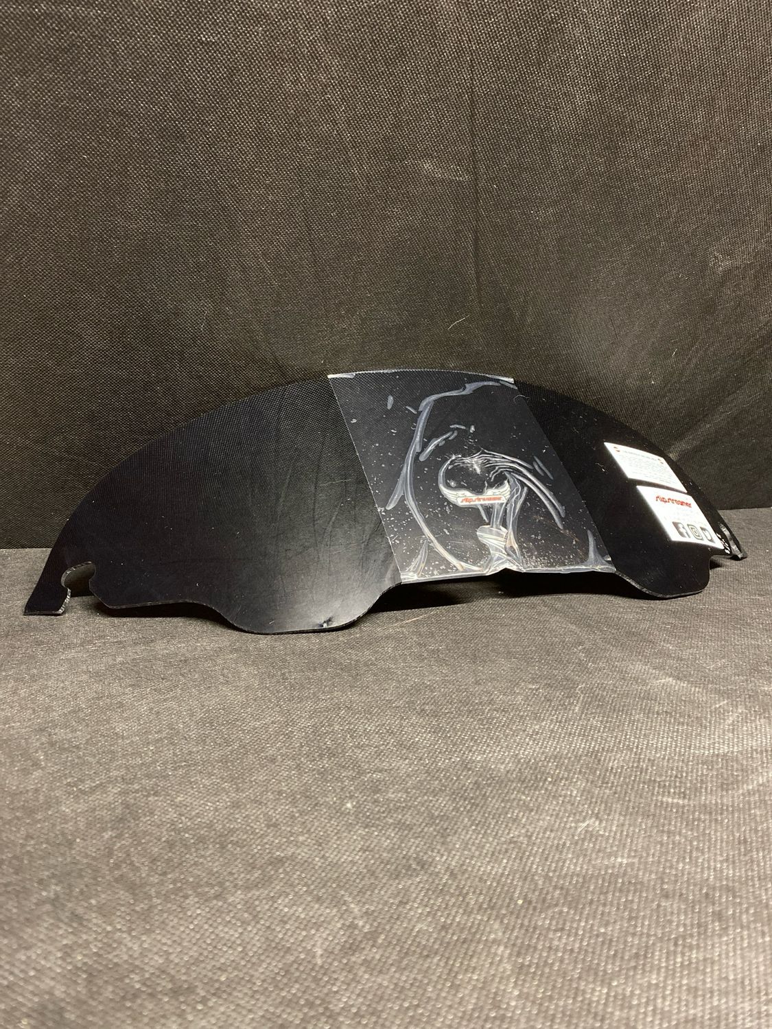 Slipstreamer S-135-6DS Windshield - 6” Dark Smoke for Harley-Davidson FLHT/C/U Models (1996-2013)