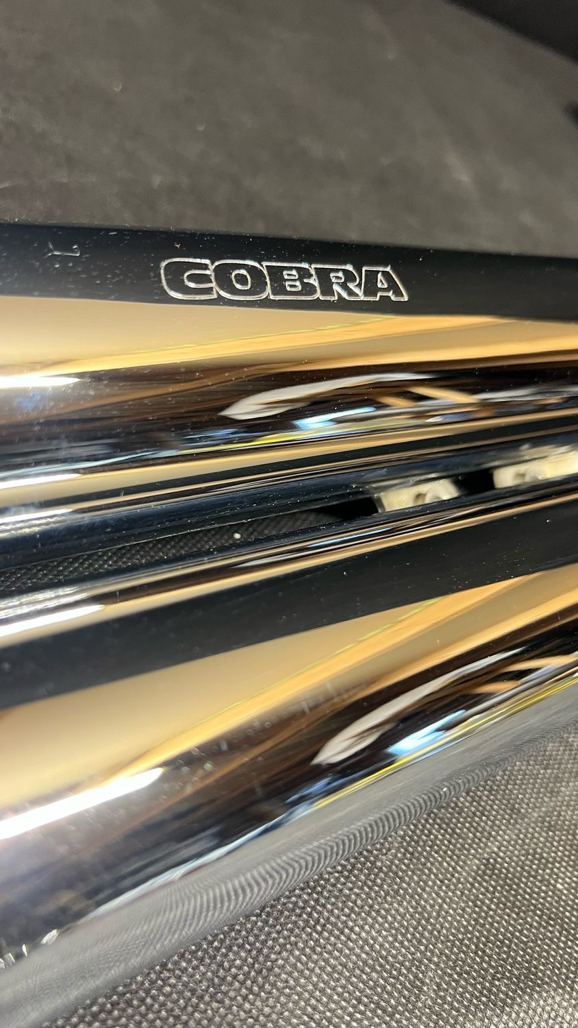 Cobra exhaust softail