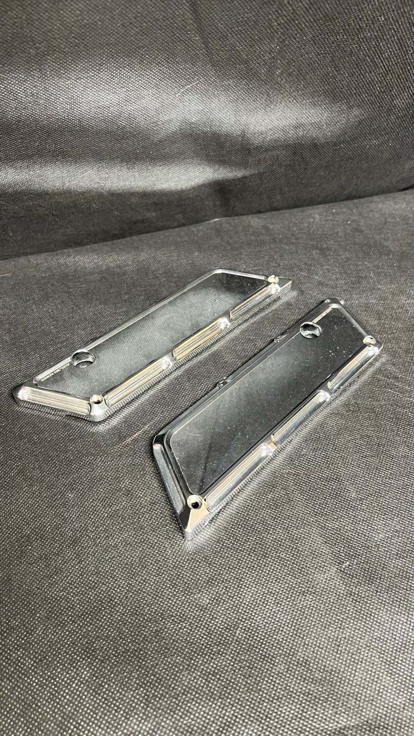 Side latch covers