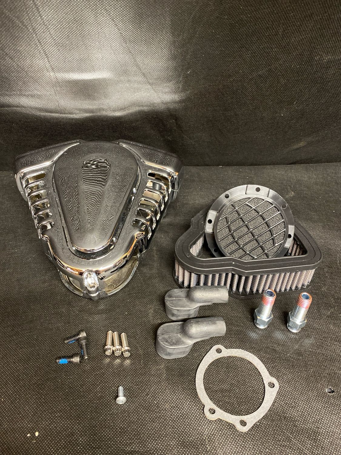 Kuryakyn Twin Velicity plus air cleaner fits 93-99 Evo Big twin models 
