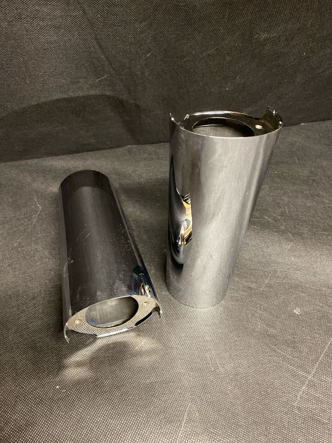 Upper fork slider covers 14-23 Touring +2&quot; over stock