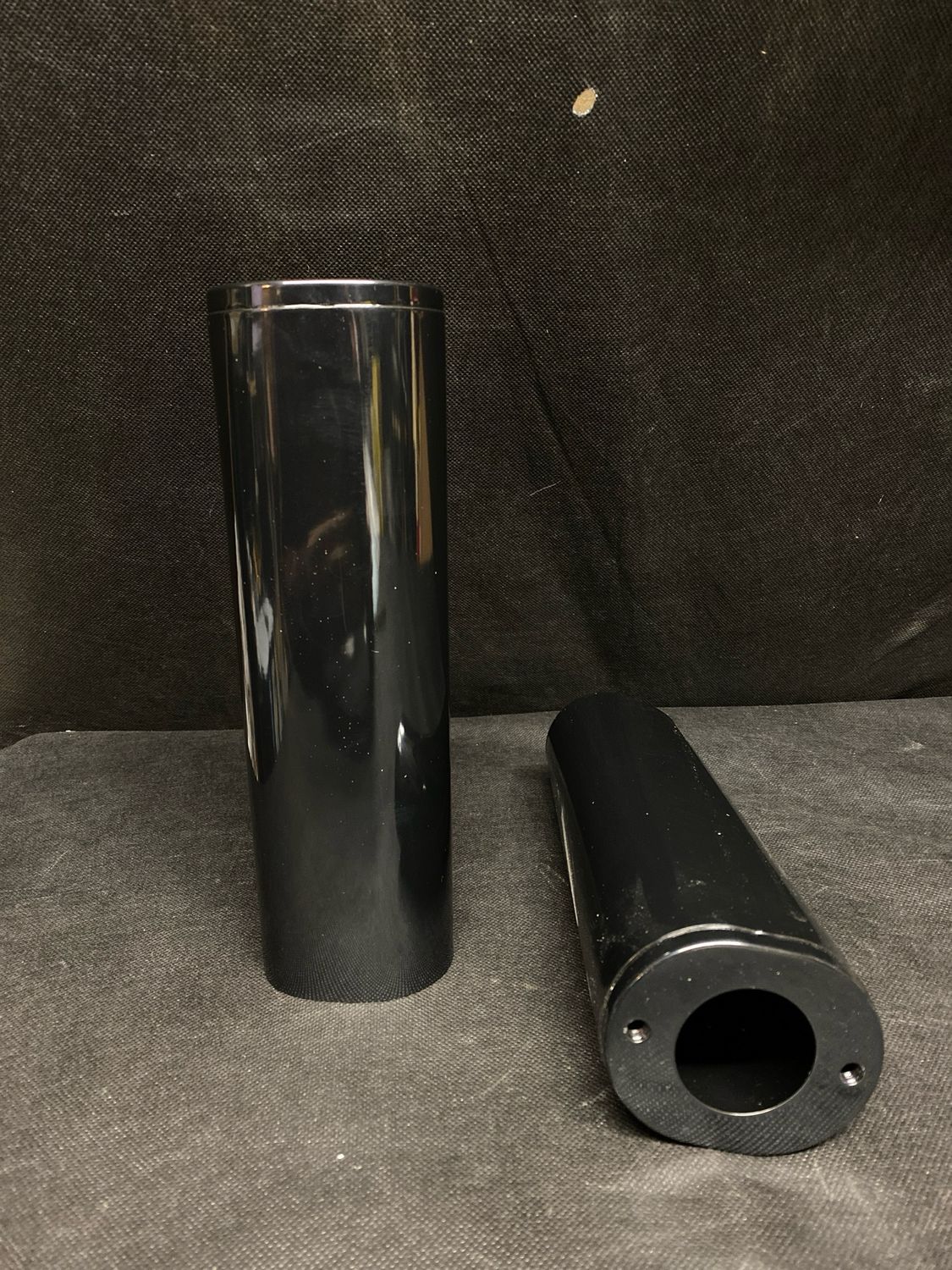 Upper fork slide covers 80-09 Touring +4&quot; over stock