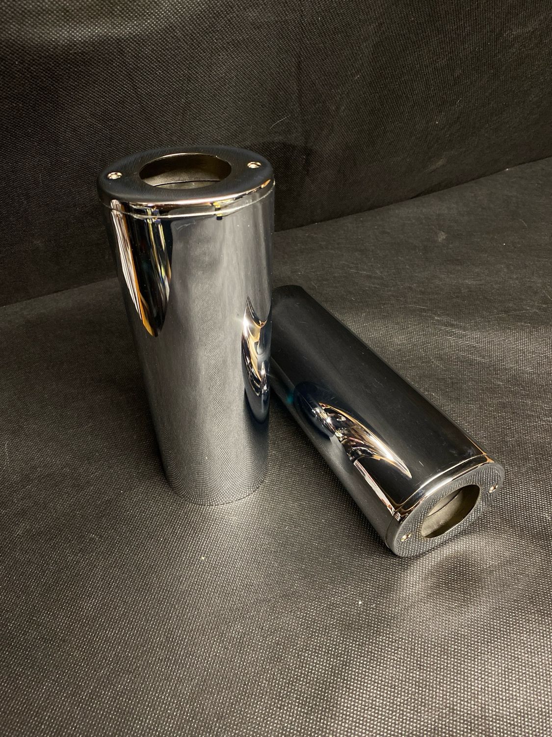 Upper fork slider covers 86-13 models Touring, Softail +2&quot; over stock