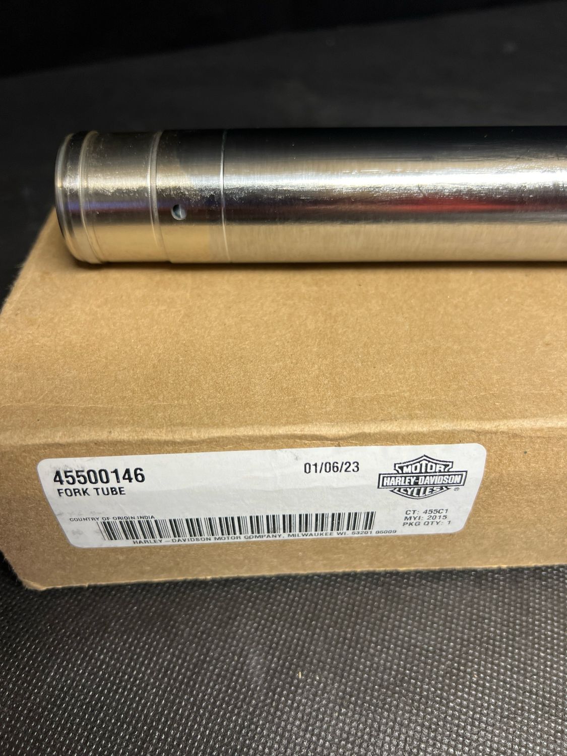 #OEM 45500146  fork tube for XG500, XG750 Harley Davidson
