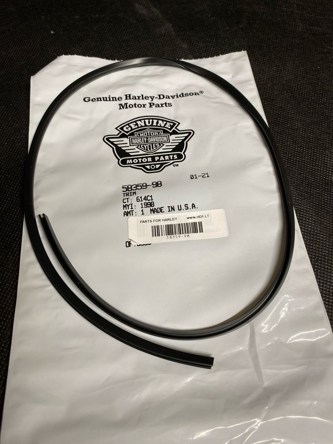 #OEM 58359-98 Inner Fairing Trim