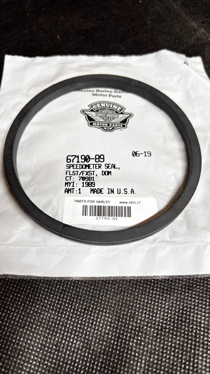 Harley-Davidson Speedometer Seal Part Number 67190-89