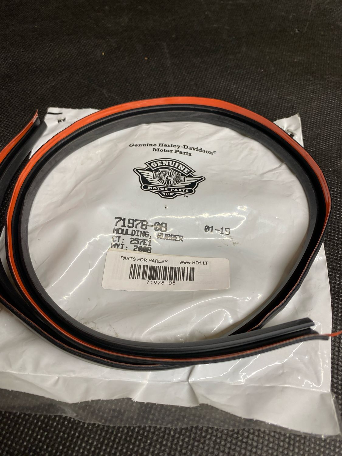 #OEM 71978-08 NOS OEM Genuine Harley Davidson Trim Strip