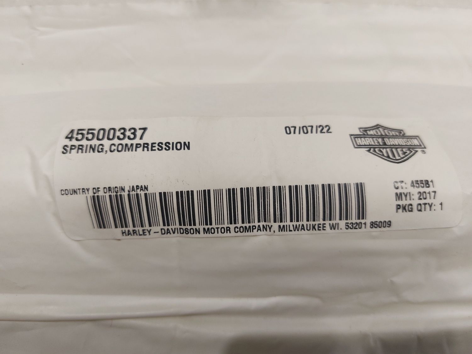 #OEM 45500337 Clutch Lever Assembly - Genuine Replacement Part