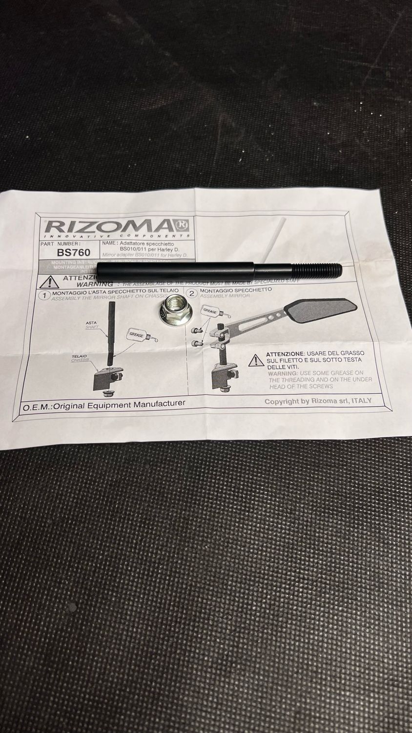 Mirror Extention from RIZOMA Italy