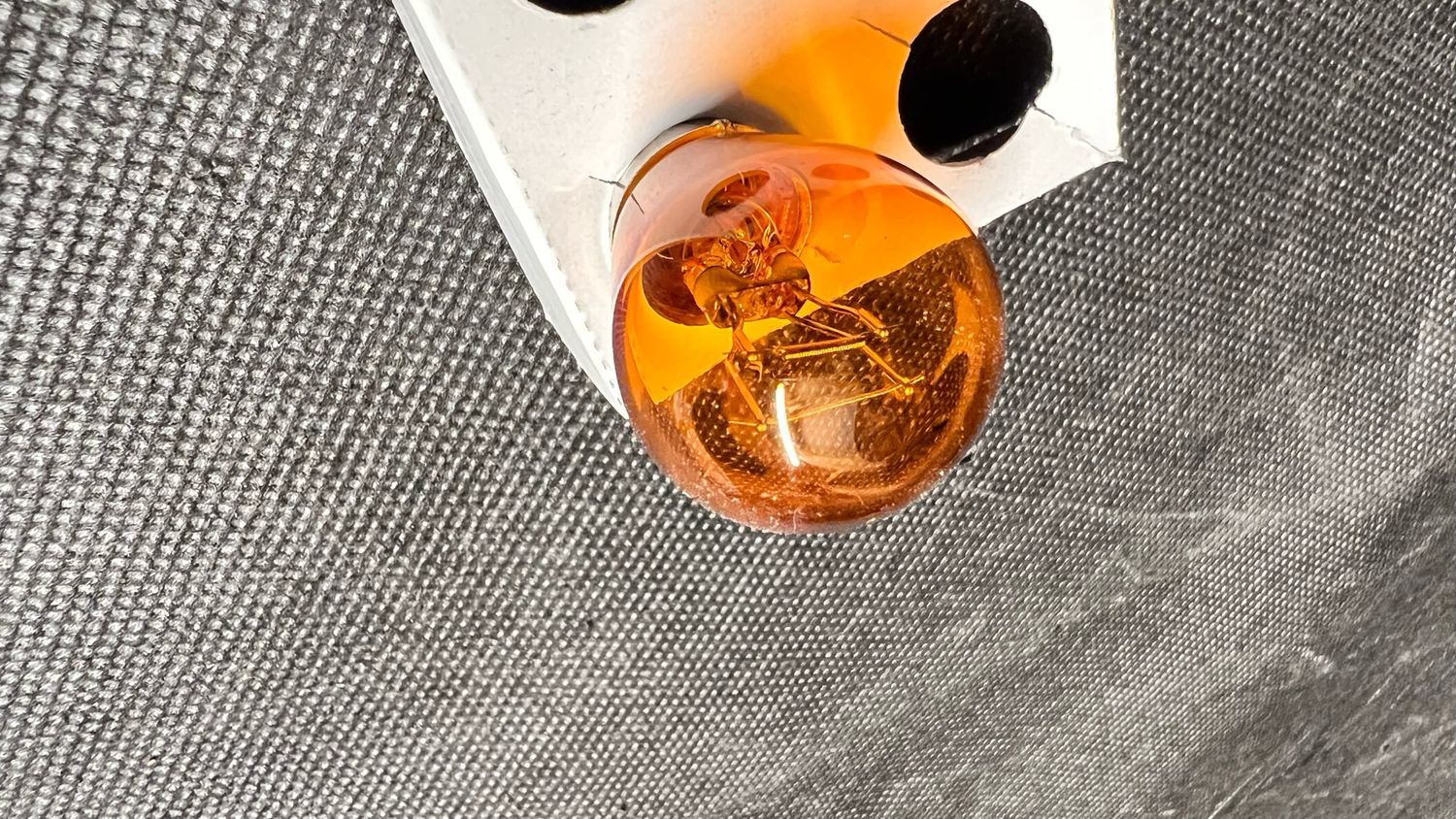 #OEM 1157 Light bulb 12-Volt. Dual filament. Amber