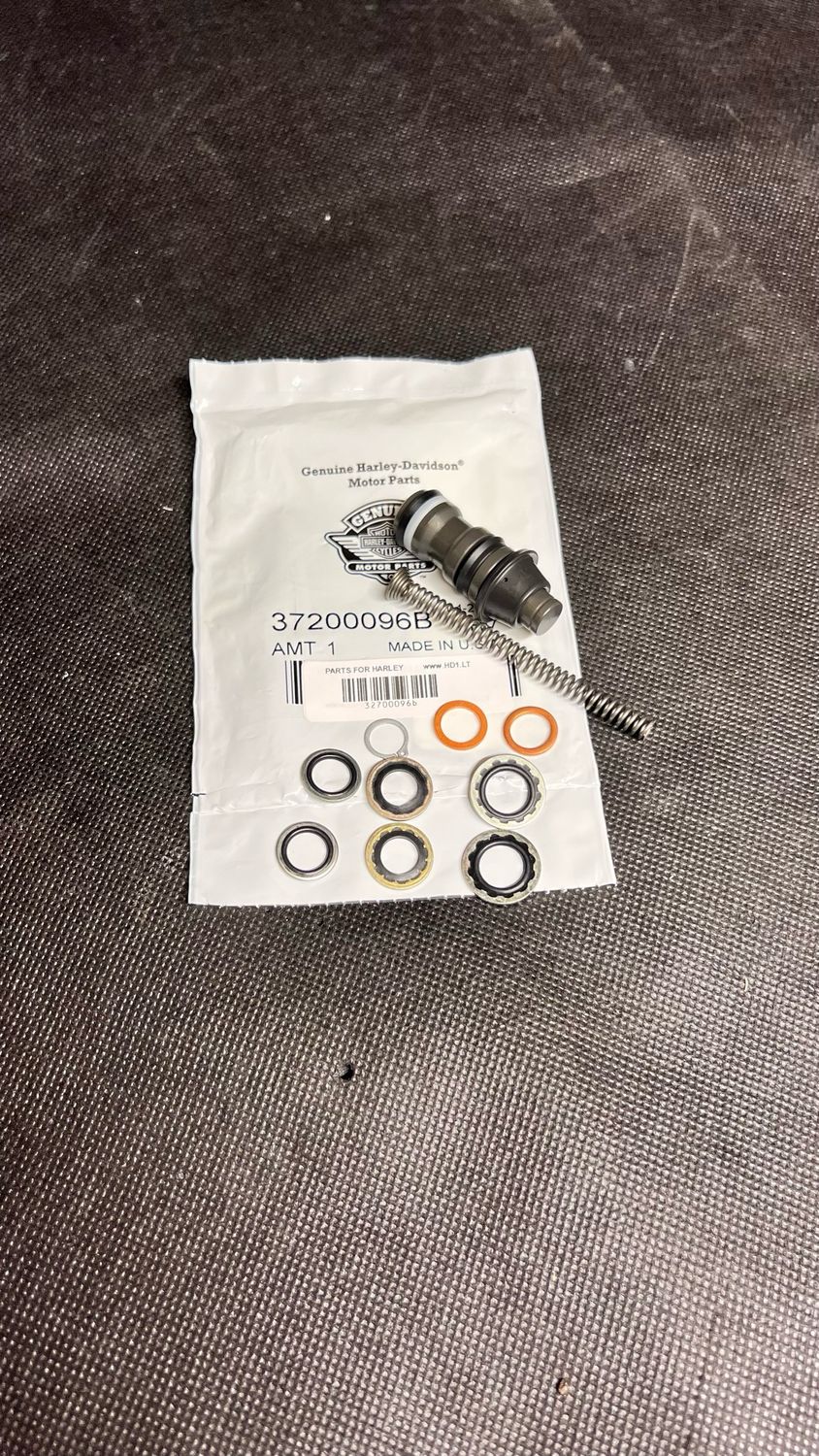 #OEM 37200096b Harley-Davidson Hydraulic Clutch Master Cylinder Rebuild Kit 