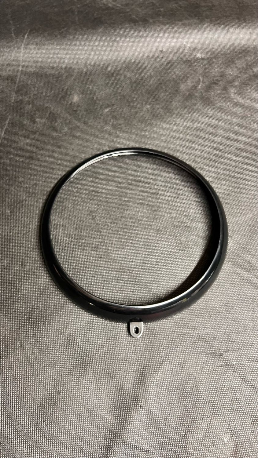 7” Headligh Ring for Softail Models Black