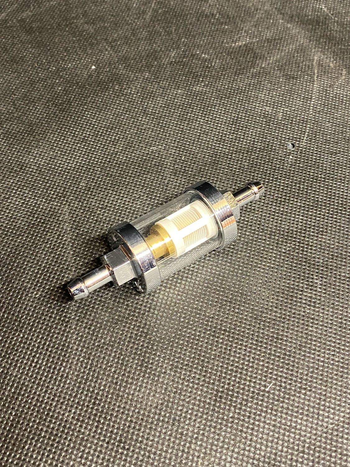 Fuel Filter for 1/4&quot; Line Chrome