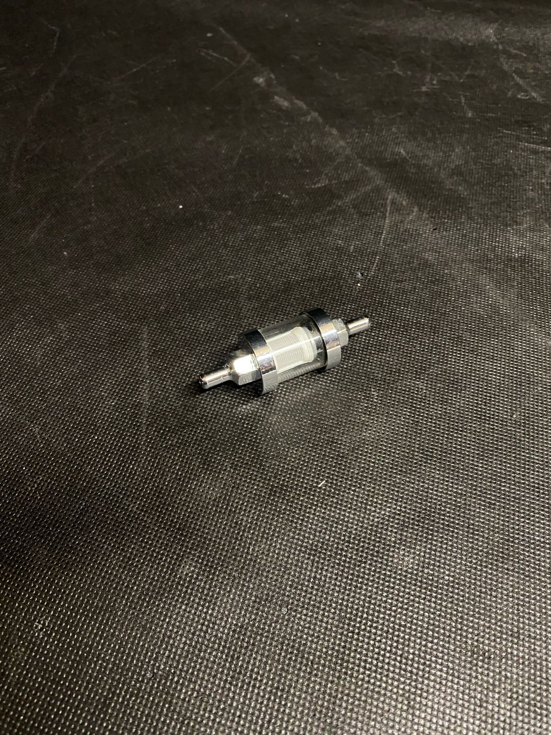  Fuel Filter for 5/16&quot; Line Chrome