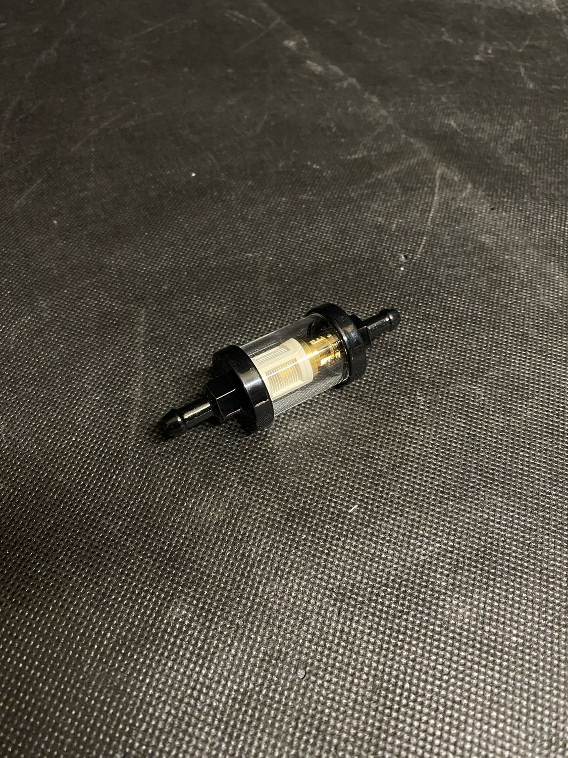  Fuel Filter for 1/4&quot; Line Black
