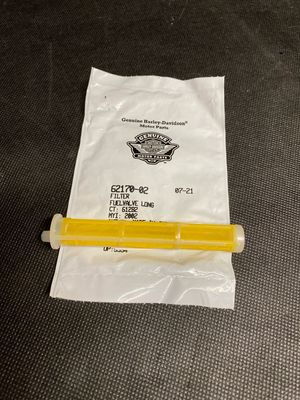 02-06 Touring 98-05 Dyna Fuel Fikter Valve Long Yellow