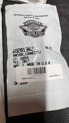 #OEM 69201302  Harley Connector,X (No. 15)