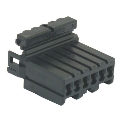 #OEM 73156-96BK AMP Multilock connector. Black, plug, 6-pins