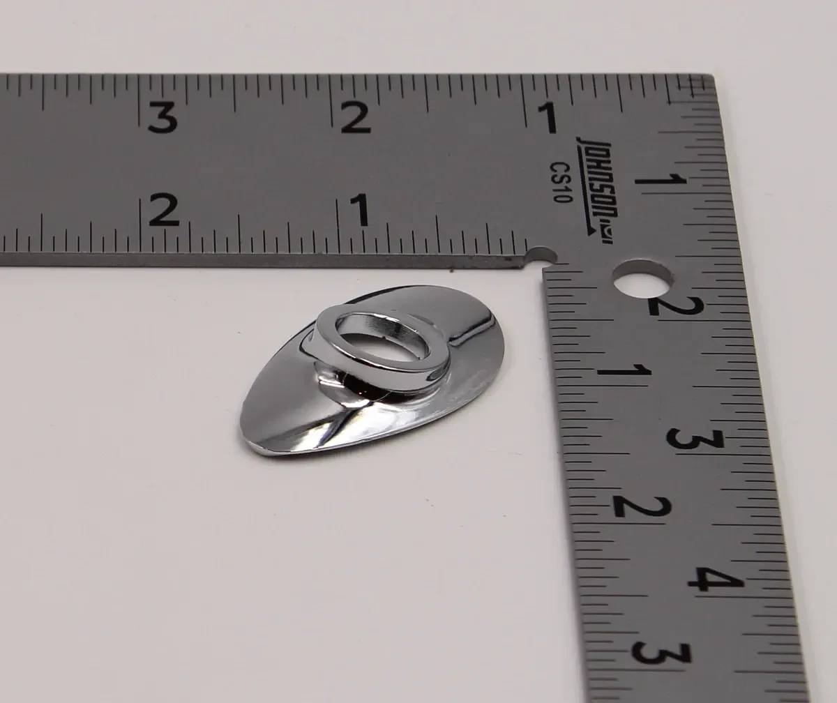 #OEM 68028-03 Harley-Davidson Turn Signal Recess Cover (Chrome) 