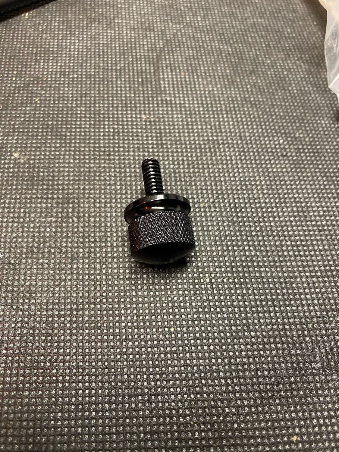 Seat Screw Black Fits All Harleys