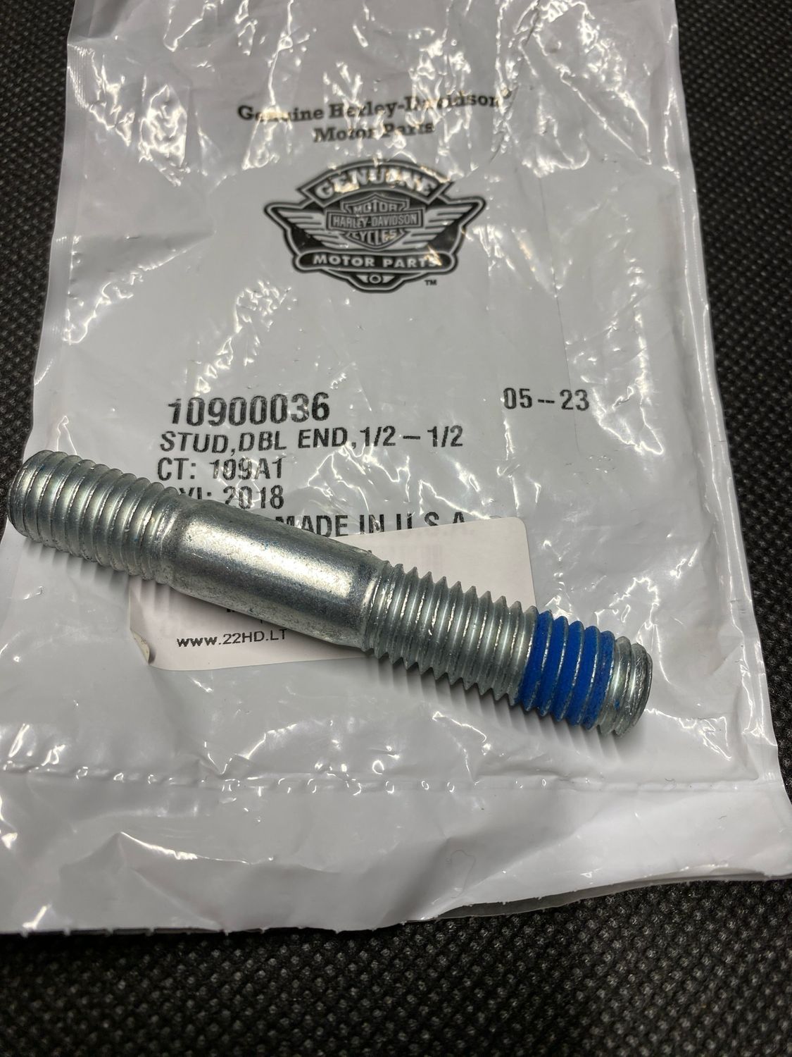#OEM 10900036  Screw Stud 1/2-1/2