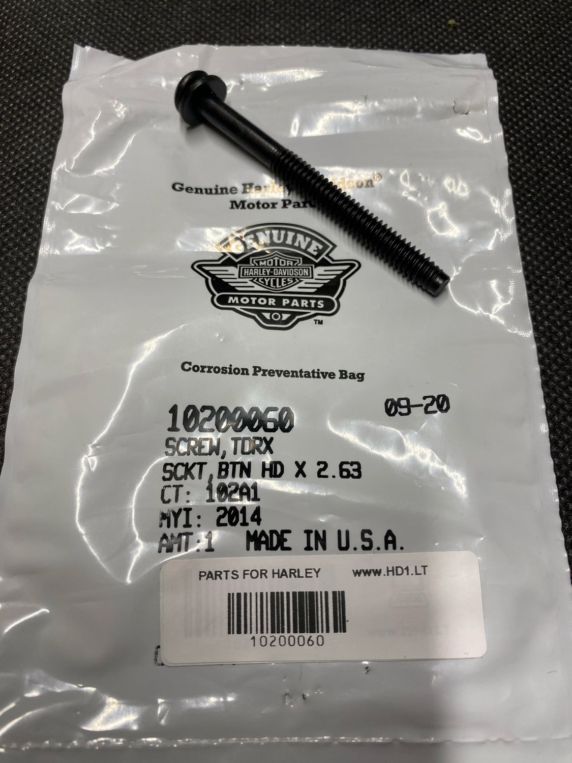 #OEM 10200060 Screw
