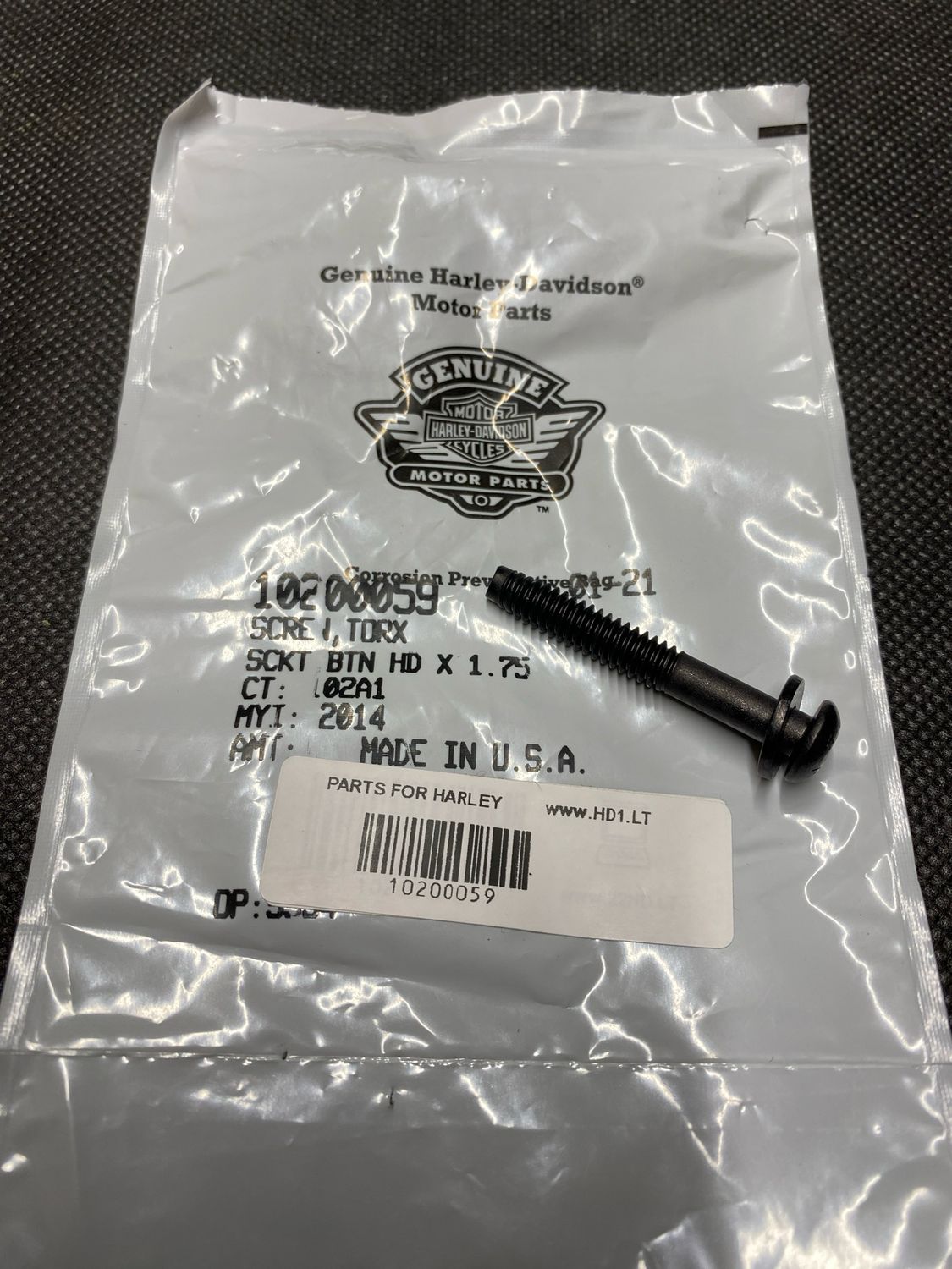 #OEM 10200059 Screw